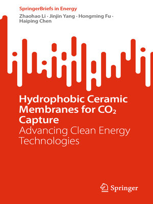 cover image of Hydrophobic Ceramic Membranes for CO2 Capture